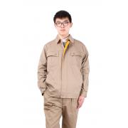 廠家定做男女長袖春秋勞保工作服...